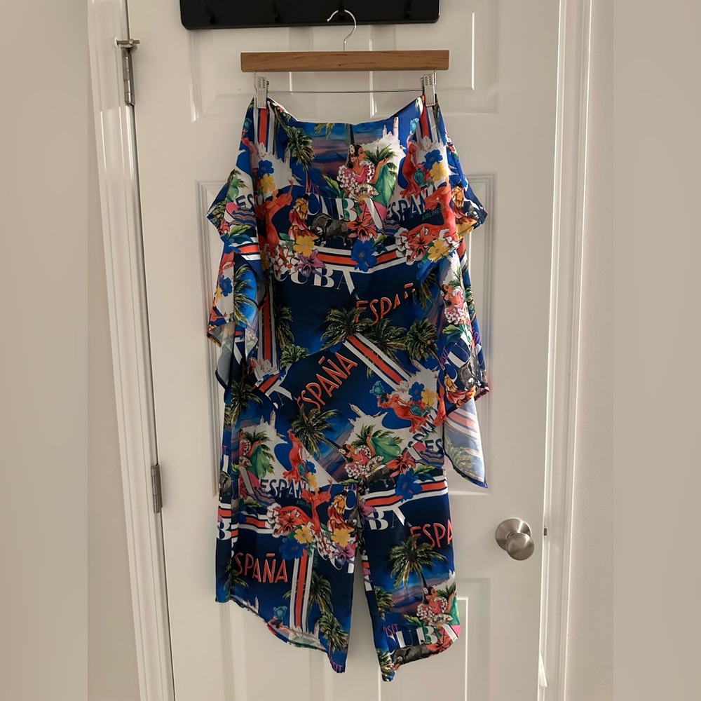 ASOS Multicolor Graphic Jumpsuit